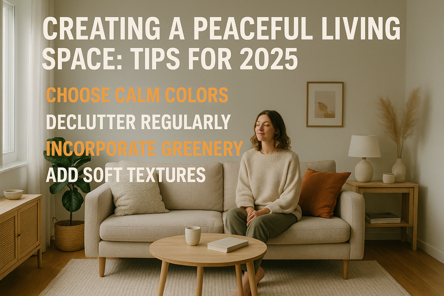 Creating a Peaceful Living Space: Tips for 2025