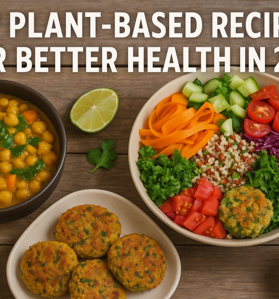 Top Plant-Based Recipes for Better Health in 2025