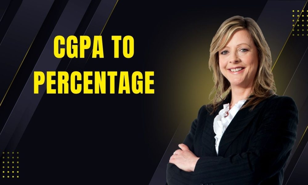 cgpa to percentage