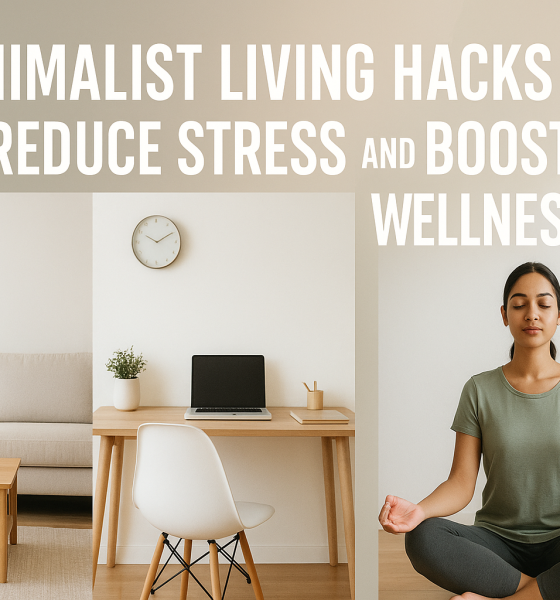 Minimalist Living Hacks to Reduce Stress and Boost Wellness