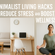 Minimalist Living Hacks to Reduce Stress and Boost Wellness