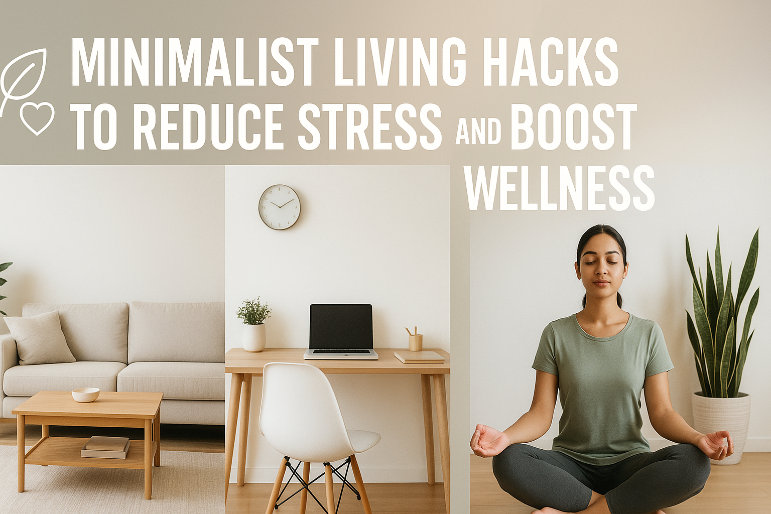 Minimalist Living Hacks to Reduce Stress and Boost Wellness