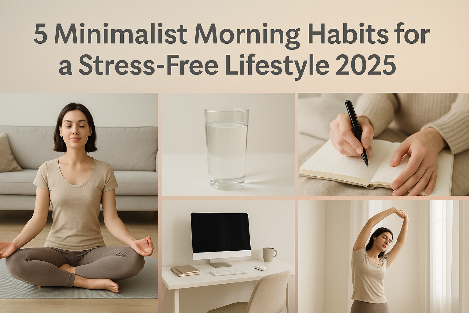 5 Minimalist Morning Habits for a Stress-Free Lifestyle 2025