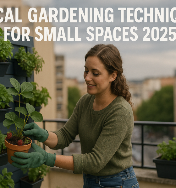 Vertical Gardening Techniques 2025