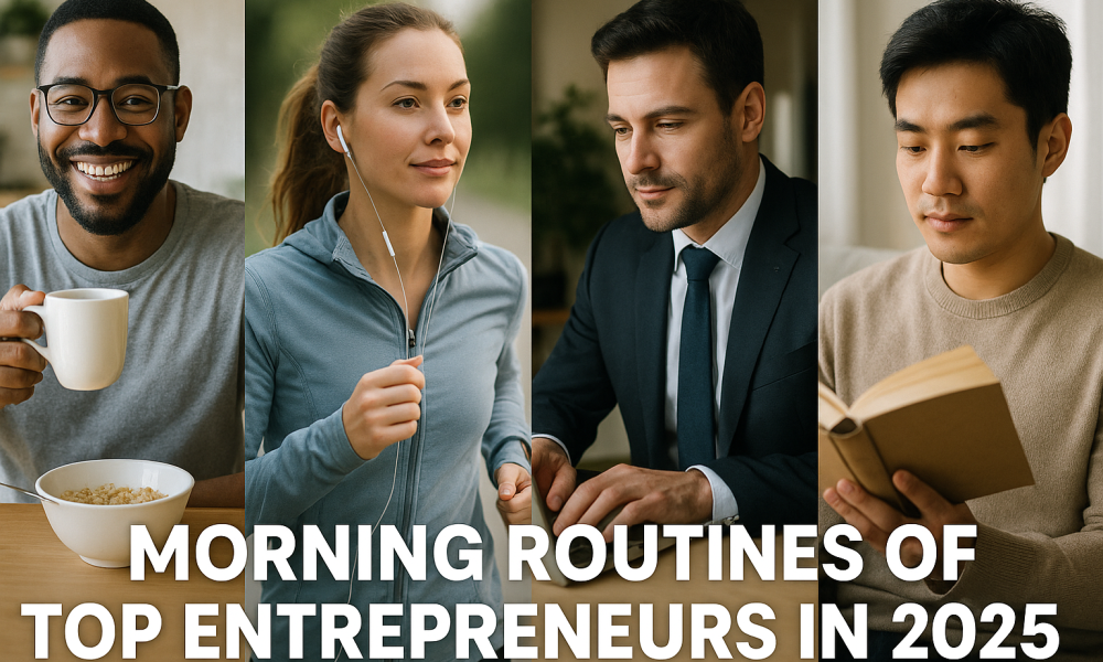 Morning Routines of Entrepreneurs 2025