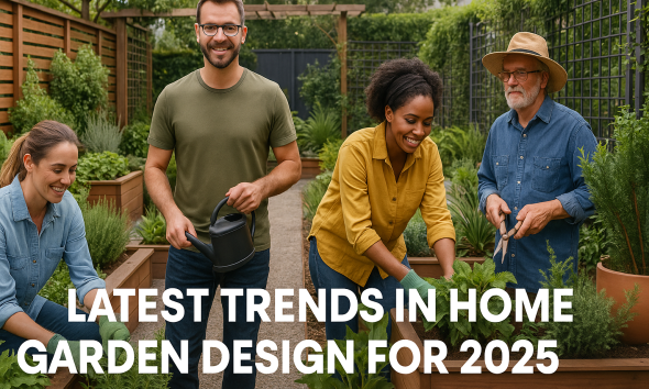Trends in Home Garden Design 2025