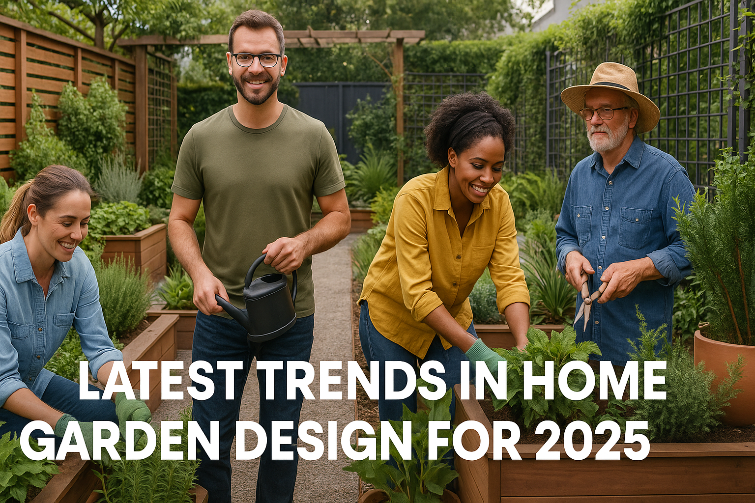 Trends in Home Garden Design 2025