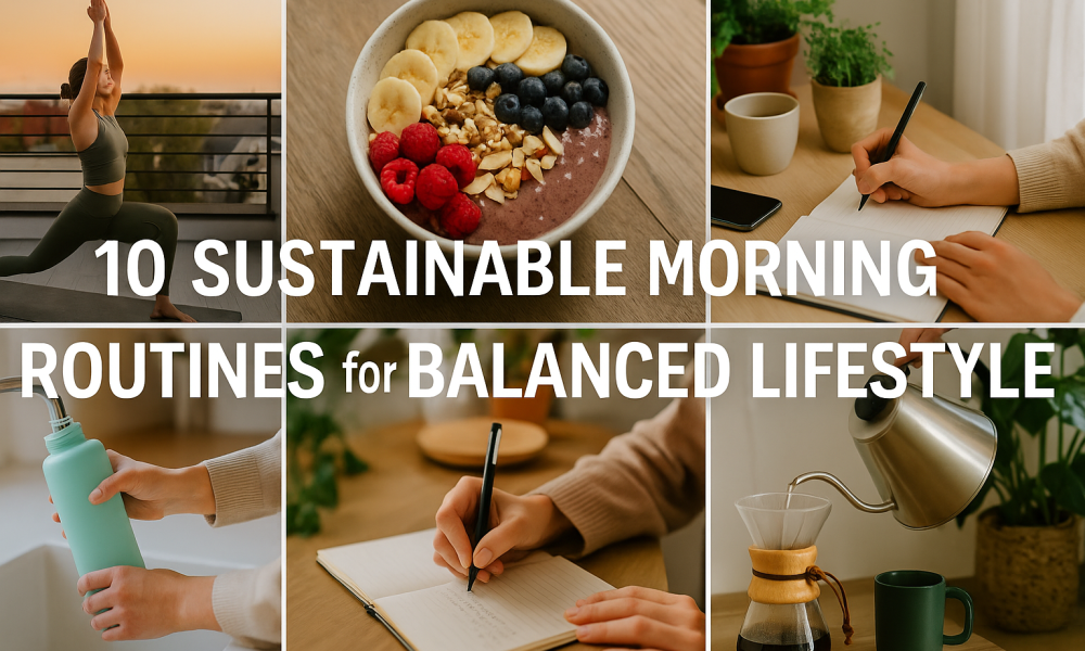 10 Sustainable Morning Routines for a Balanced Lifestyle