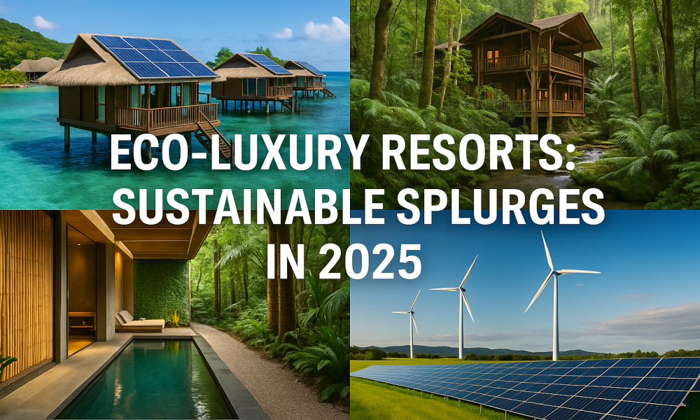 Eco-Luxury Resorts: Sustainable Splurges in 2025