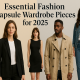 Fashion Capsule Wardrobe 2025