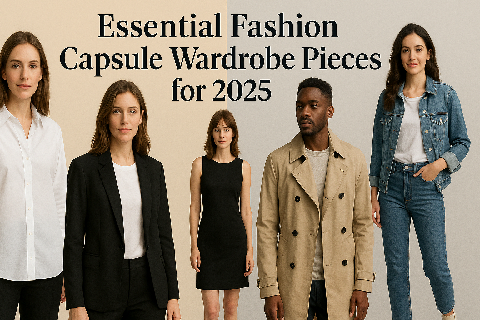 Fashion Capsule Wardrobe 2025