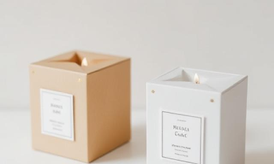 Custom candle boxes