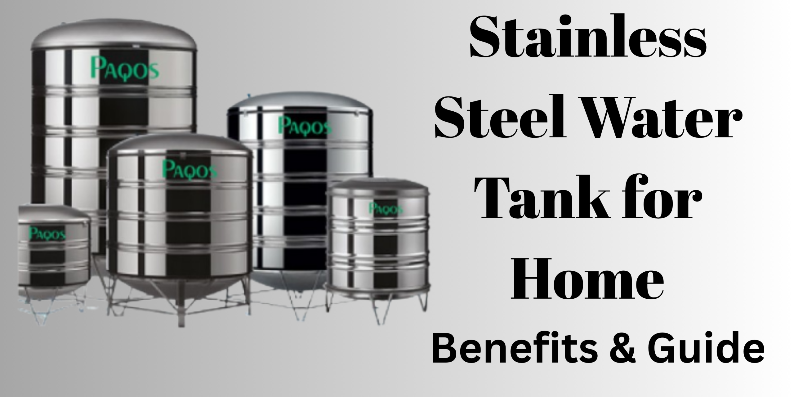 stainless steel water tank