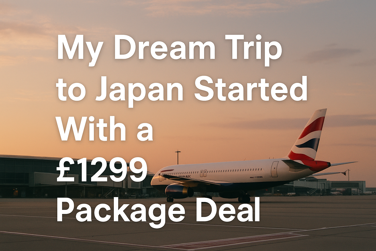 dream trip to japan package deal