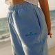 Pink Palm Puff Sweatpants
