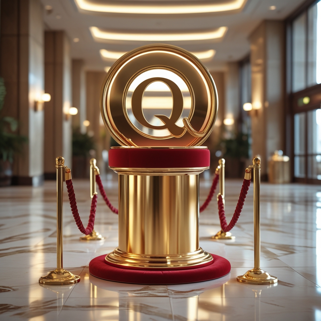 Golden Q Manager Stand – Premium Look, Features & Best Price