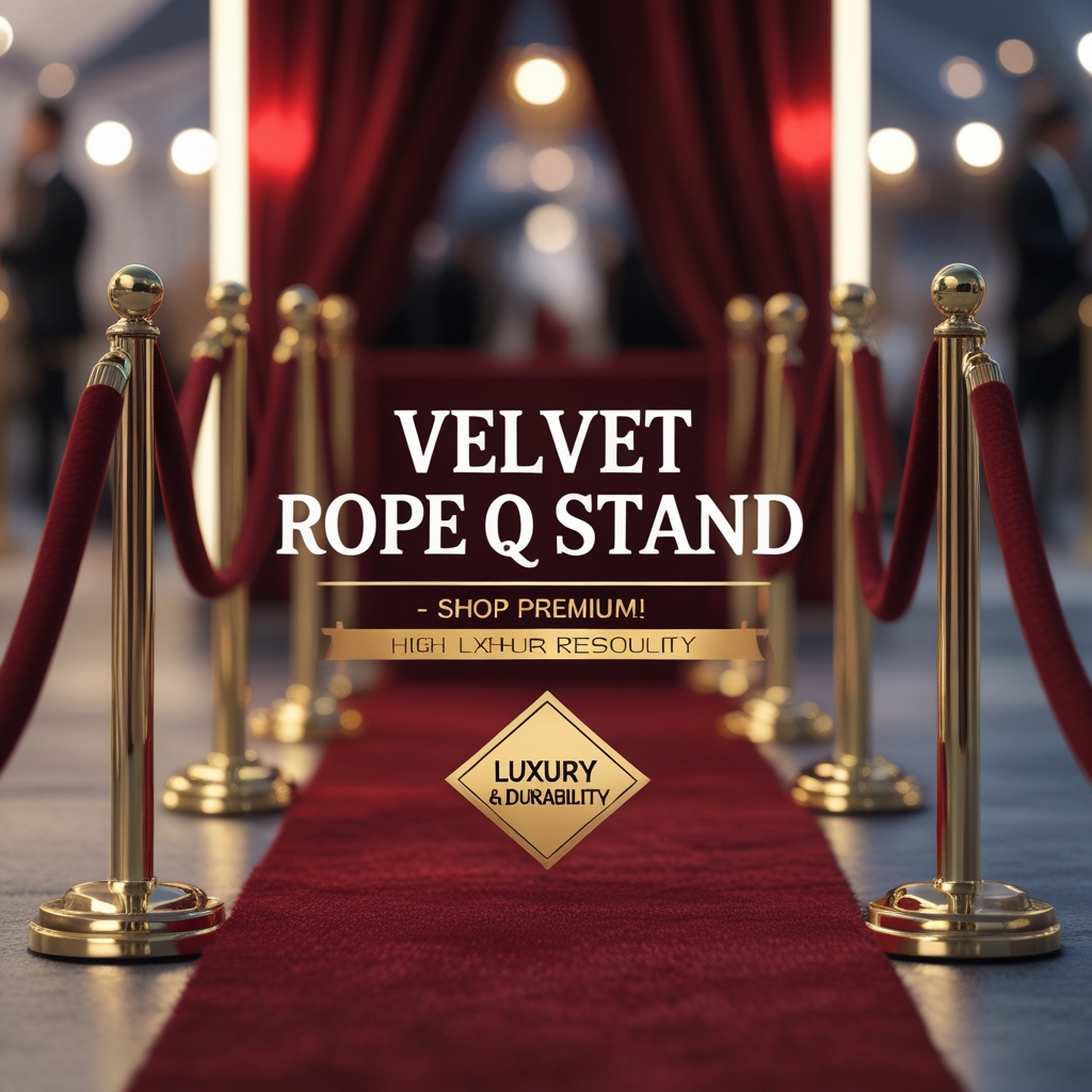 Velvet Rope Q Stand Set – Enquire Now