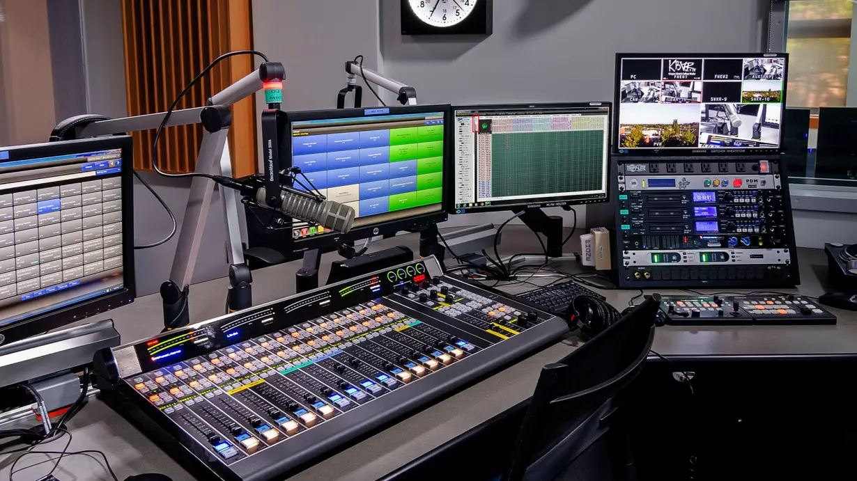 Radio station software
