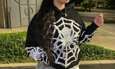 Spider Hoodie Black