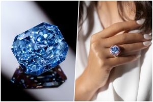 Blue Diamond Rings