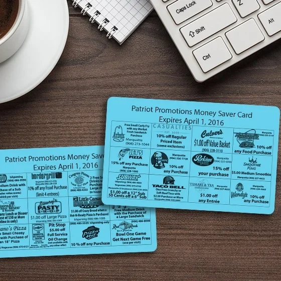 Boost Sales with Custom Discount Cards