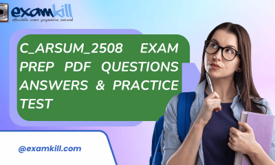 C_ARSUM_2508 exam prep with PDF questions and answers practice test