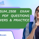 C_ARSUM_2508 exam prep with PDF questions and answers practice test