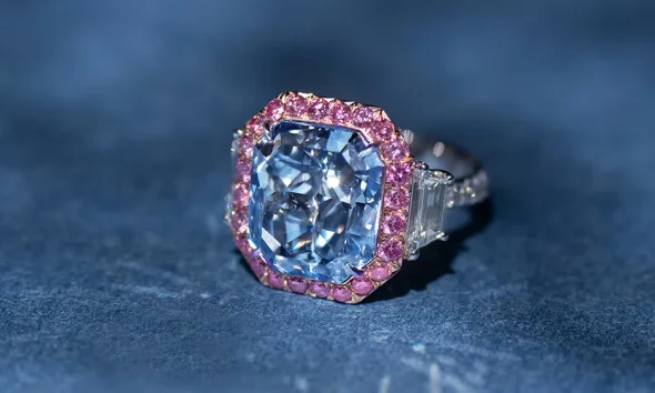Blue Diamond Rings