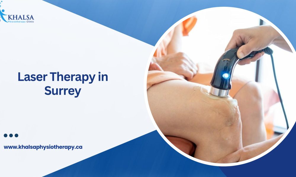 Laser therapy physiotherapy
