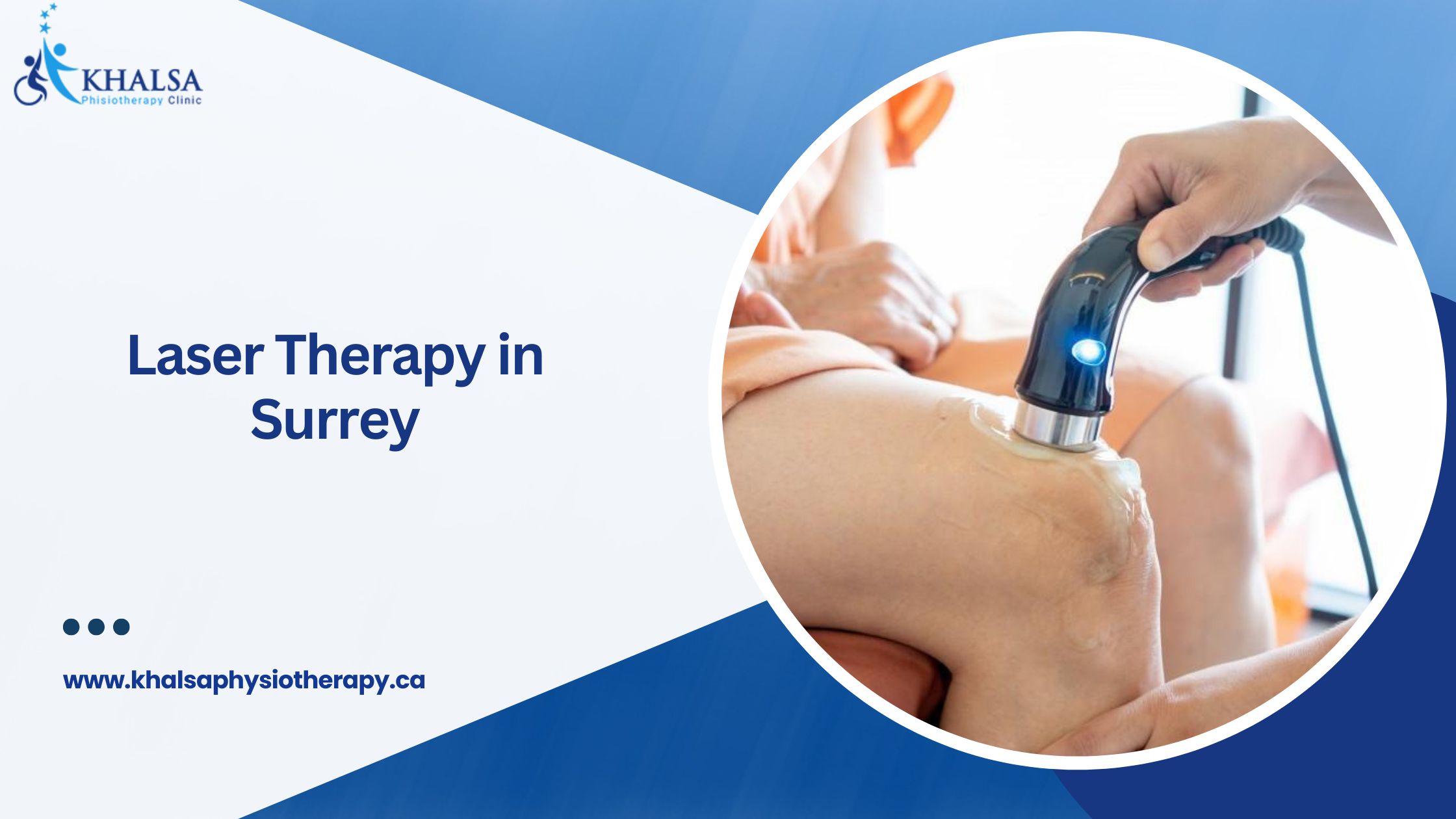 Laser therapy physiotherapy