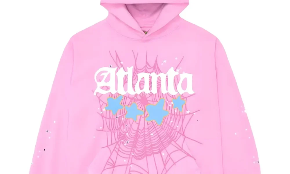 Pink Spider Hoodie