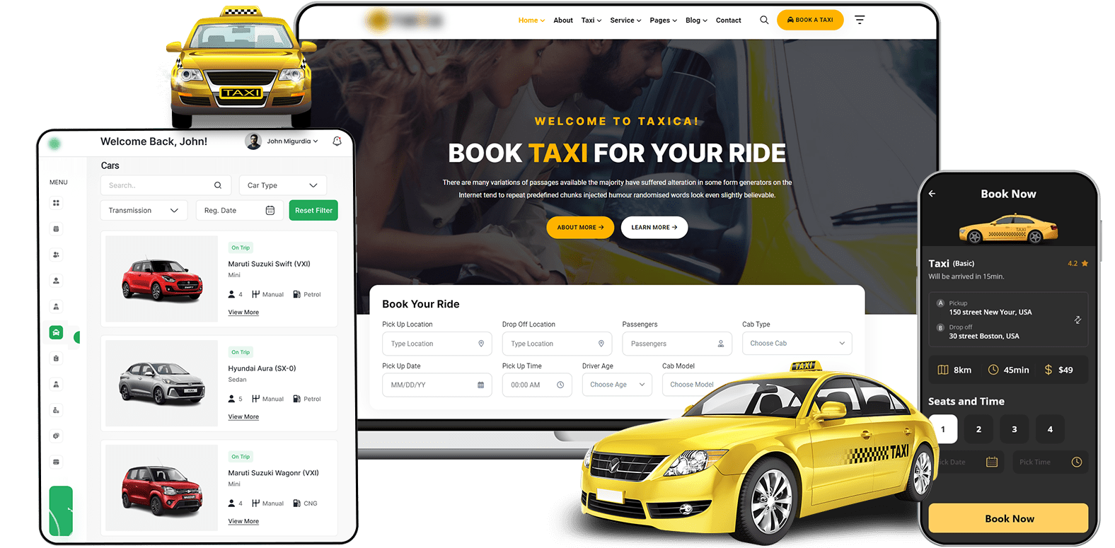 Taxi and Food Delivery App Development Experts