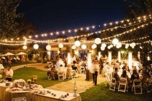 Celebrations with Lighting Hire