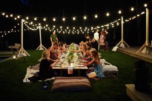Celebrations with Lighting Hire
