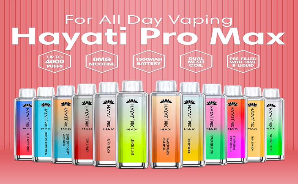 Hayati Pro Max 4000 Puffs