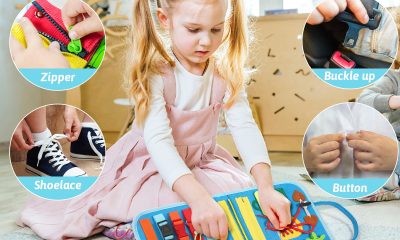 Learning with Zipper Toys, LCD Tablets, and Buckle Boards