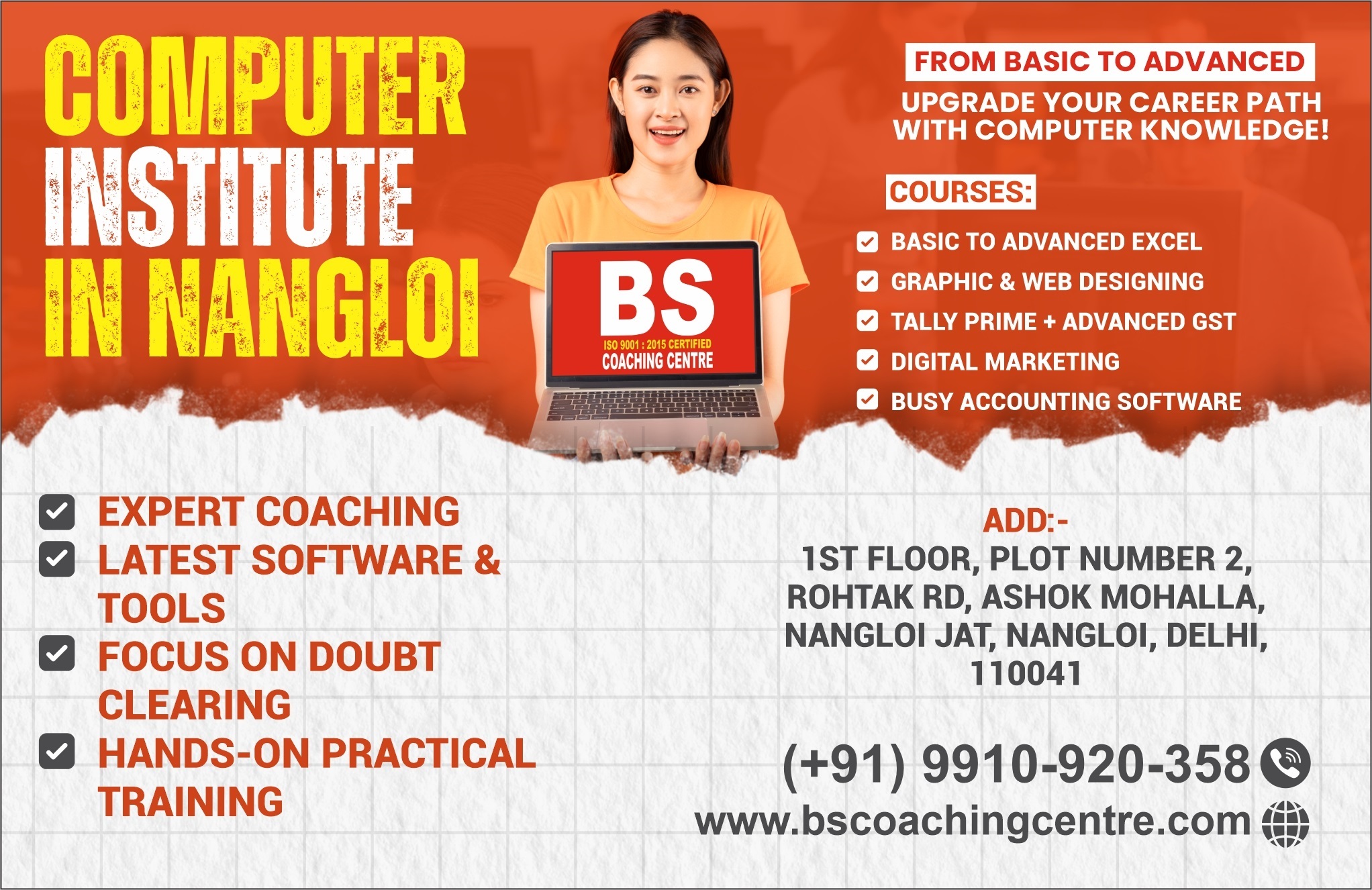 Best Computer Institute in Nangloi