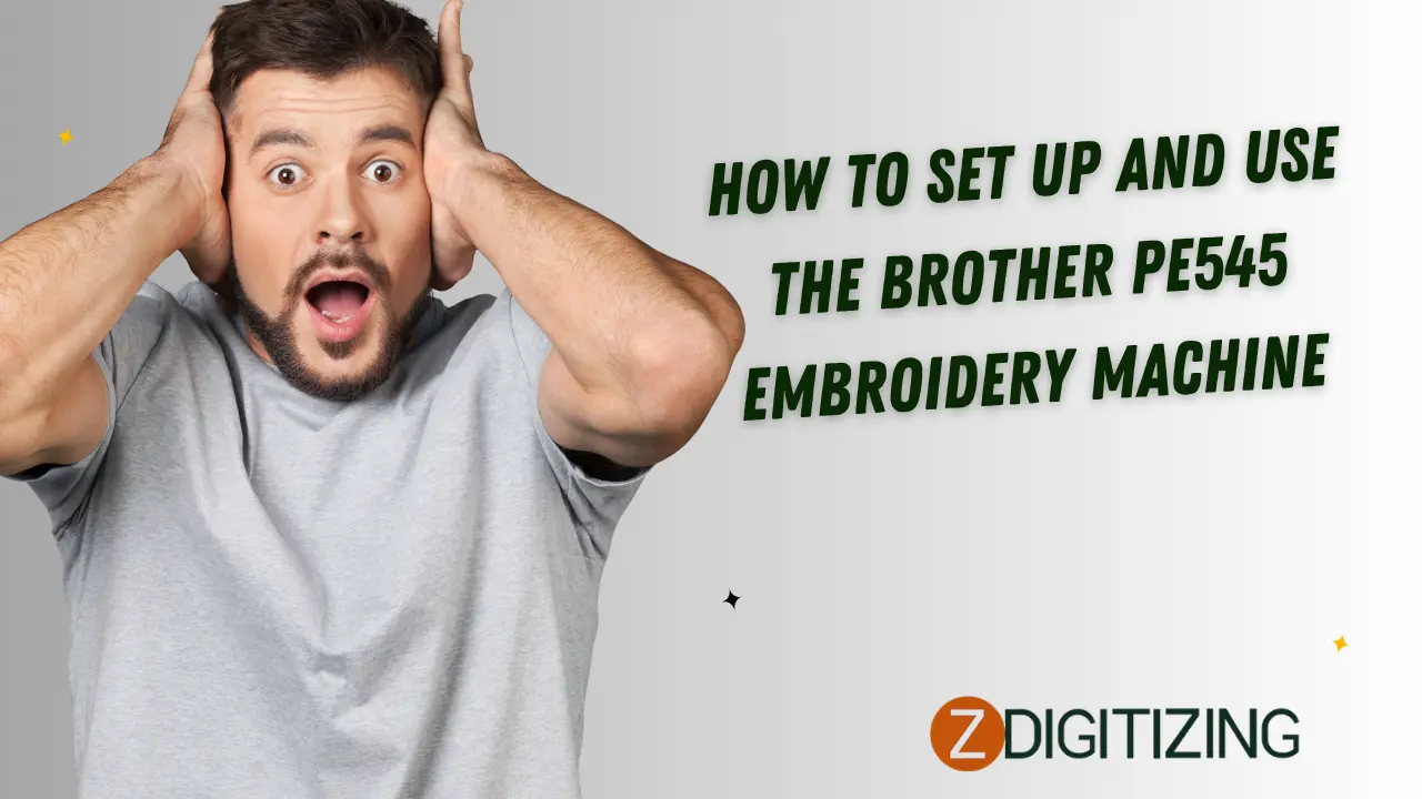 How to Set Up and Use the Brother PE545 Embroidery Machine