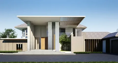 exterior architecture renderings