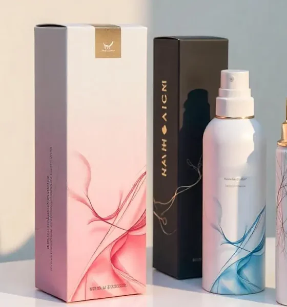 Custom Hairspray Boxes