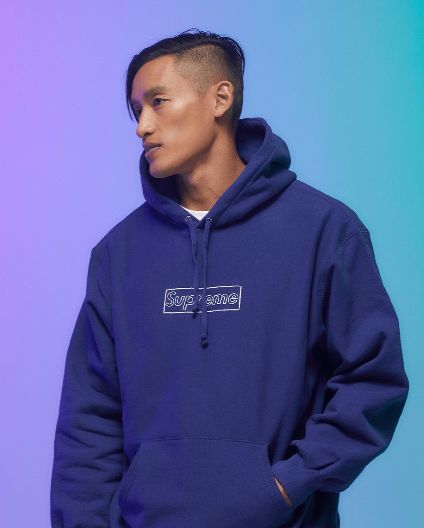Purple Supreme Hoodie