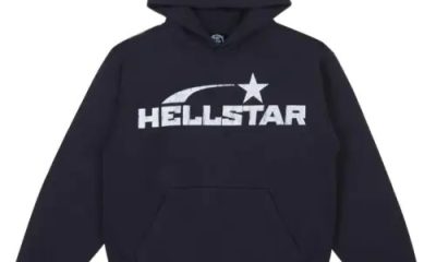Hellstar Studios Black Core Logo Hoodie