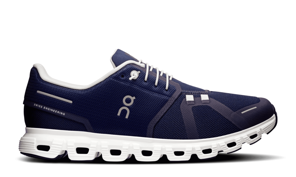 On Cloud 6 Azul Medianoche – Blanco Tenis