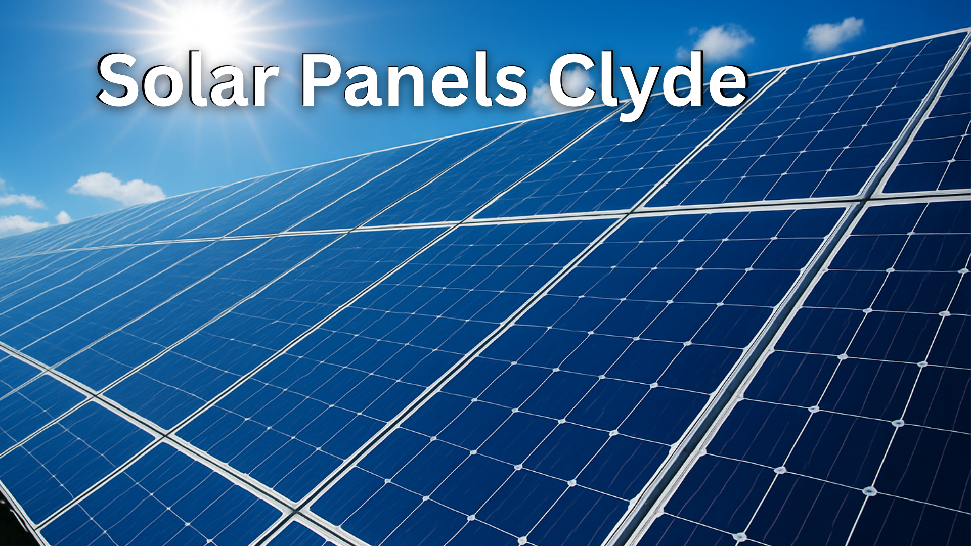 solar panels clyde