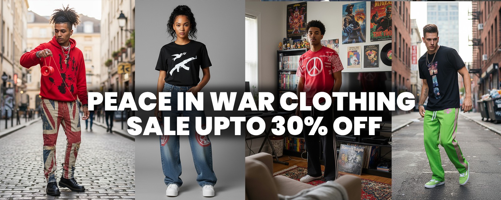 Official Peaceinwar Store: Trendy Streetwear Fashion