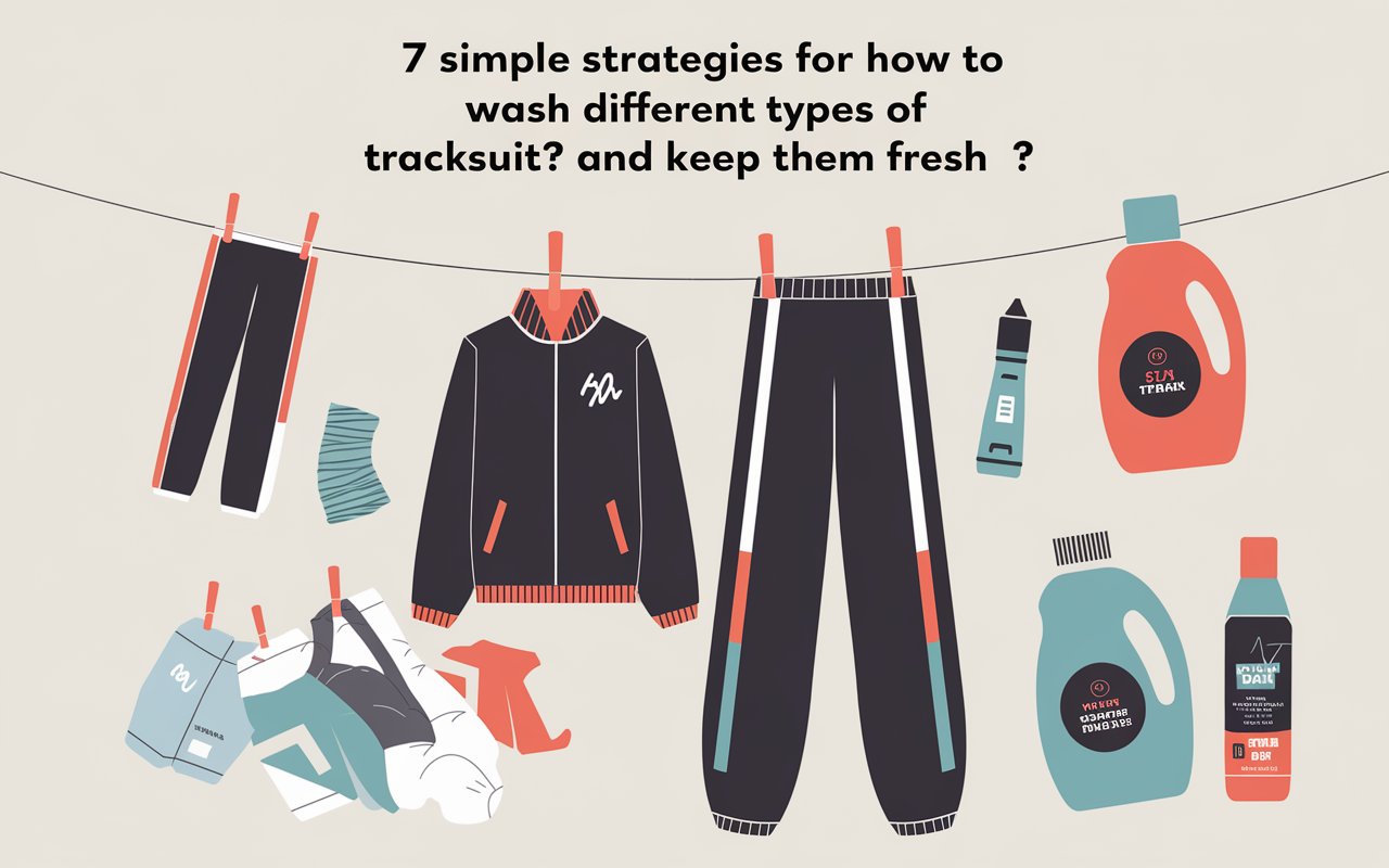 Represent Tracksuit, Care and Washing Tips
