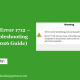 Quickbooks Error 1712