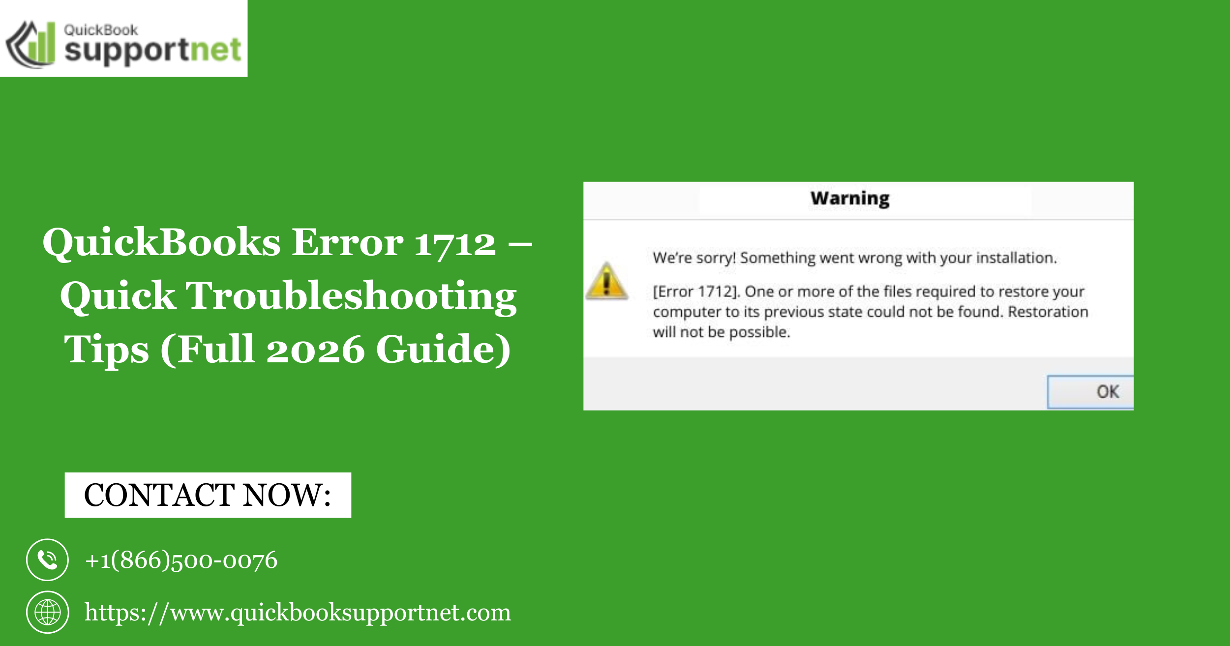 Quickbooks Error 1712