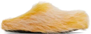 Yellow Marni slides