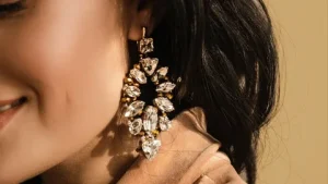 diamond hoop earrings